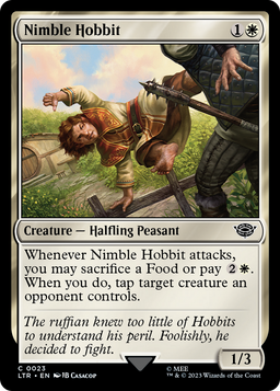Nimble Hobbit (LTR-023) - The Lord of the Rings: Tales of Middle-earth