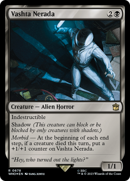 Vashta Nerada (Surge Foil) (WHO-678) - Doctor Who Foil