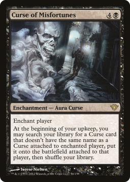 Curse of Misfortunes (DKA-056) - Dark Ascension