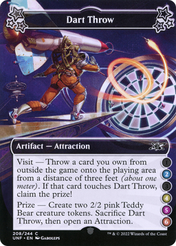 Dart Throw (2-4-5-6) (UNF-208) - Unfinity Foil