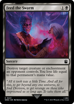 Feed the Swarm (WHO-221) - Doctor Who Foil