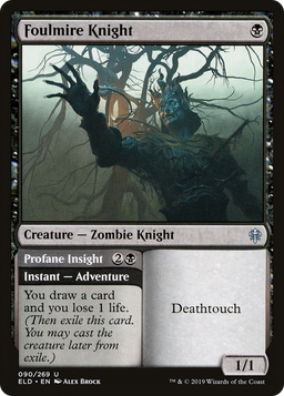 Foulmire Knight (ELD-090) - Throne of Eldraine