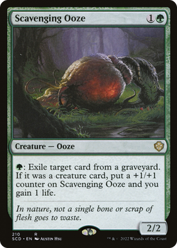 Scavenging Ooze (SCD-210) - Starter Commander Decks