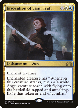 Invocation of Saint Traft (SOI-246) - Shadows over Innistrad Foil