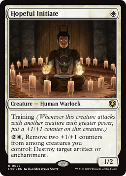 Hopeful Initiate (INR-027) - Innistrad Remastered Foil