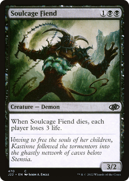 Soulcage Fiend (J22-470) - Jumpstart 2022