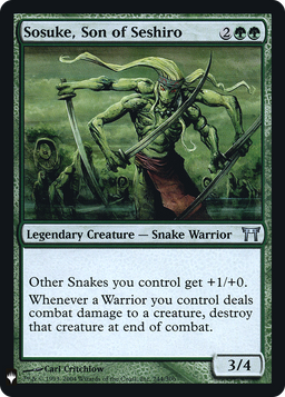 Sosuke, Son of Seshiro (LIST-244) - The List Foil