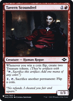 Tavern Scoundrel (LIST-144) - The List Foil