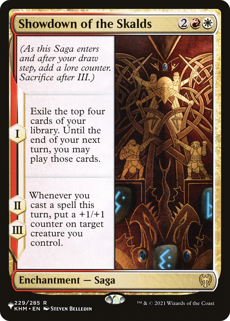 Showdown of the Skalds (LIST-KHM-229) - The List