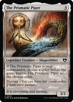 The Prismatic Piper (CMM-001) - Commander Masters