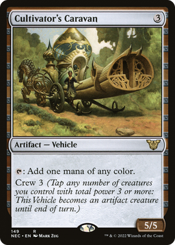 Cultivator's Caravan (NEC-149) - Neon Dynasty Commander