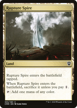 Rupture Spire (355) (CMR-355) - Commander Legends Foil