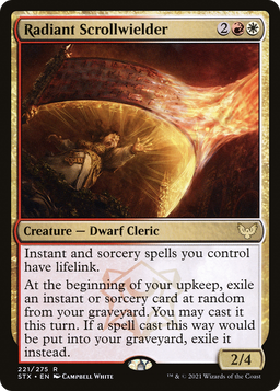 Radiant Scrollwielder (STX-221) - Strixhaven: School of Mages
