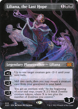 Liliana, the Last Hope (Borderless) (2X2-333) - Double Masters 2022 Foil