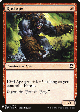 Kird Ape (LIST-EMA-137) - The List