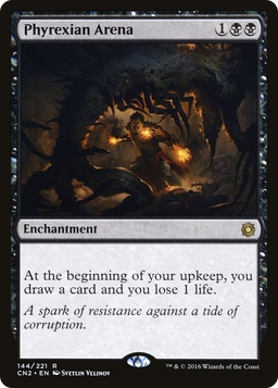 Phyrexian Arena (CN2-144) - Conspiracy: Take the Crown Foil