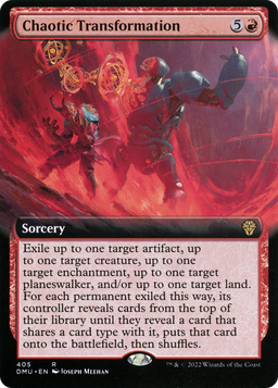 Chaotic Transformation (Extended Art) (DMU-405) - Dominaria United: (Extended Art)