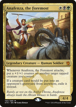 Anafenza, the Foremost (KTK-163) - Khans of Tarkir Foil