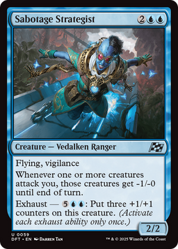 Sabotage Strategist (DFT-059) - Aetherdrift