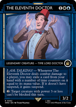 The Eleventh Doctor (Showcase) (WHO-562) - Doctor Who: (Showcase) (Borderless)