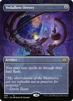 Vedalken Orrery (Borderless) (2X2-399) - Double Masters 2022 Foil