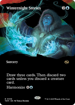 Winternight Stories (Borderless) (TDM-336) - Tarkir: Dragonstorm: (Showcase)
