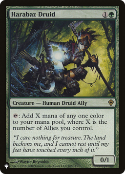 Harabaz Druid (LIST-105/145) - The List