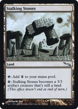 Stalking Stones (LIST-284) - The List Foil