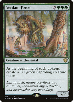 Verdant Force (SCD-214) - Starter Commander Decks