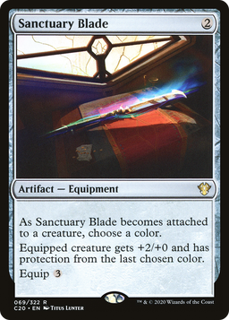 Sanctuary Blade (C20-069) - Commander 2020