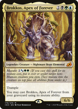 Brokkos, Apex of Forever (IKO-179) - Ikoria: Lair of Behemoths Foil