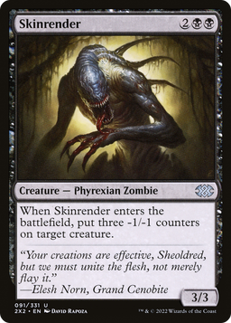Skinrender (2X2-091) - Double Masters 2022 Foil