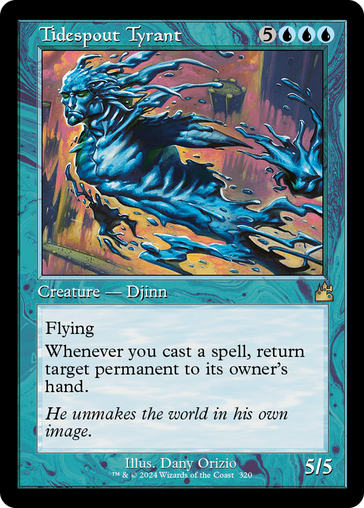 Tidespout Tyrant (Retro Frame) (RVR-320) - Ravnica Remastered