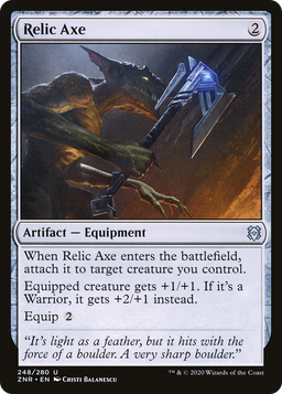 Relic Axe (ZNR-248) - Zendikar Rising Foil
