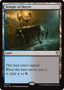 Temple of Deceit (DRC-176) - Commander: Aetherdrift