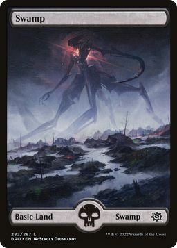 Swamp (282) - Full Art (BRO-282) - The Brothers' War