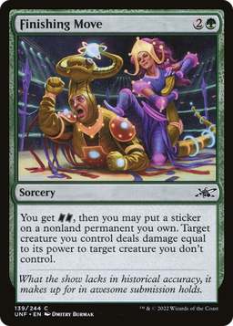 Finishing Move (UNF-139) - Unfinity Foil