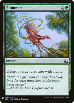 Plummet (LIST-RIX-143) - The List