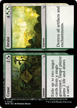 Cease // Desist (MKM-246) - Murders at Karlov Manor Foil