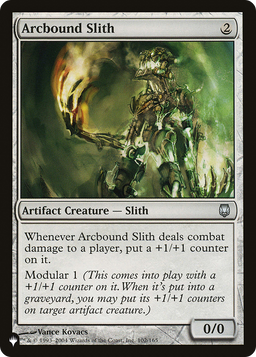 Arcbound Slith (LIST-102/165) - The List