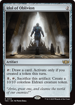 Idol of Oblivion (TDC-319) - Commander: Tarkir: Dragonstorm