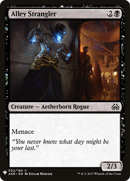 Alley Strangler (LIST-AER-52) - The List