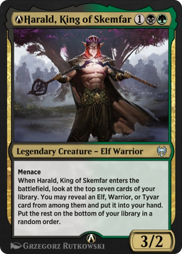A-Harald, King of Skemfar (KHM-A-212) - Kaldheim
