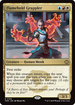 Flamehold Grappler (TDM-185) - Tarkir: Dragonstorm Foil