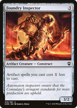 Foundry Inspector (CMR-310) - Commander Legends