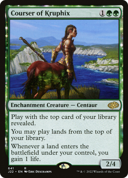 Courser of Kruphix (J22-641) - Jumpstart 2022: (enchantment)