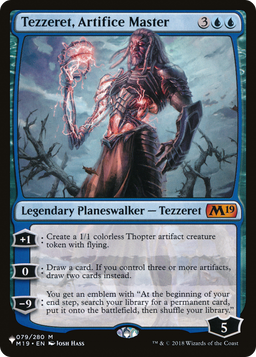 Tezzeret, Artifice Master (LIST-079/280) - The List