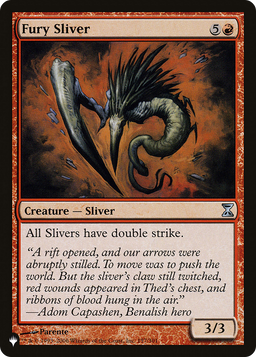 Fury Sliver (LIST-TSP-157) - The List