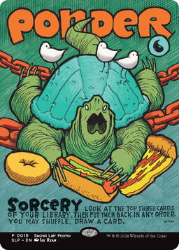 Ponder (SLP-019) - Secret Lair Showdown: (borderless) (Borderless) Foil