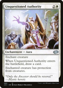 Unquestioned Authority (J22-260) - Jumpstart 2022